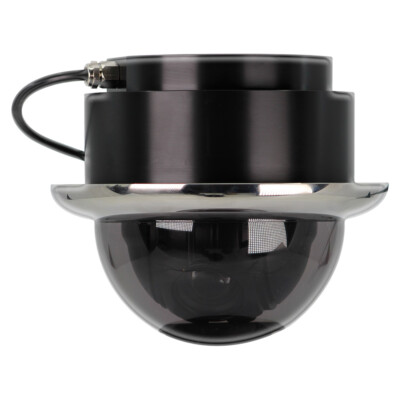 Iris Miniature Marine PTZ Dome Camera - Stainless Bezel - Hi-Def Ethernet IP -