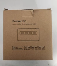 4-Bay NAS Mini PC w/ Dual 2.5GbE i226-v LAN Ports, 12 Gen N100, Black, Barebone