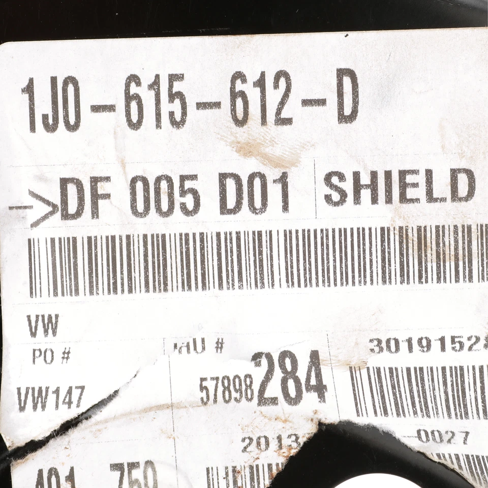 Новый Volkswagen Beetle Golf Jetta задний тормоз пыли щит задняя пластина 1J0615612D - Изображение 4 из 4