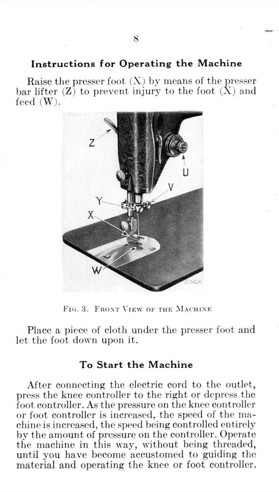 Large Deluxe-Edition Instructions Manual for Singer 66-18 Sewing ...
