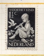Netherlands 1938 Early Issue Fine Used 1.5c. NW-159037