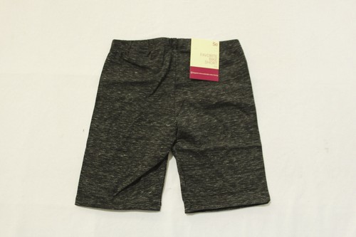 So Girl's Favorite Stretch Waist Solid Core Bike Shorts BE5 Black Size 8 NWT - Picture 2 of 3