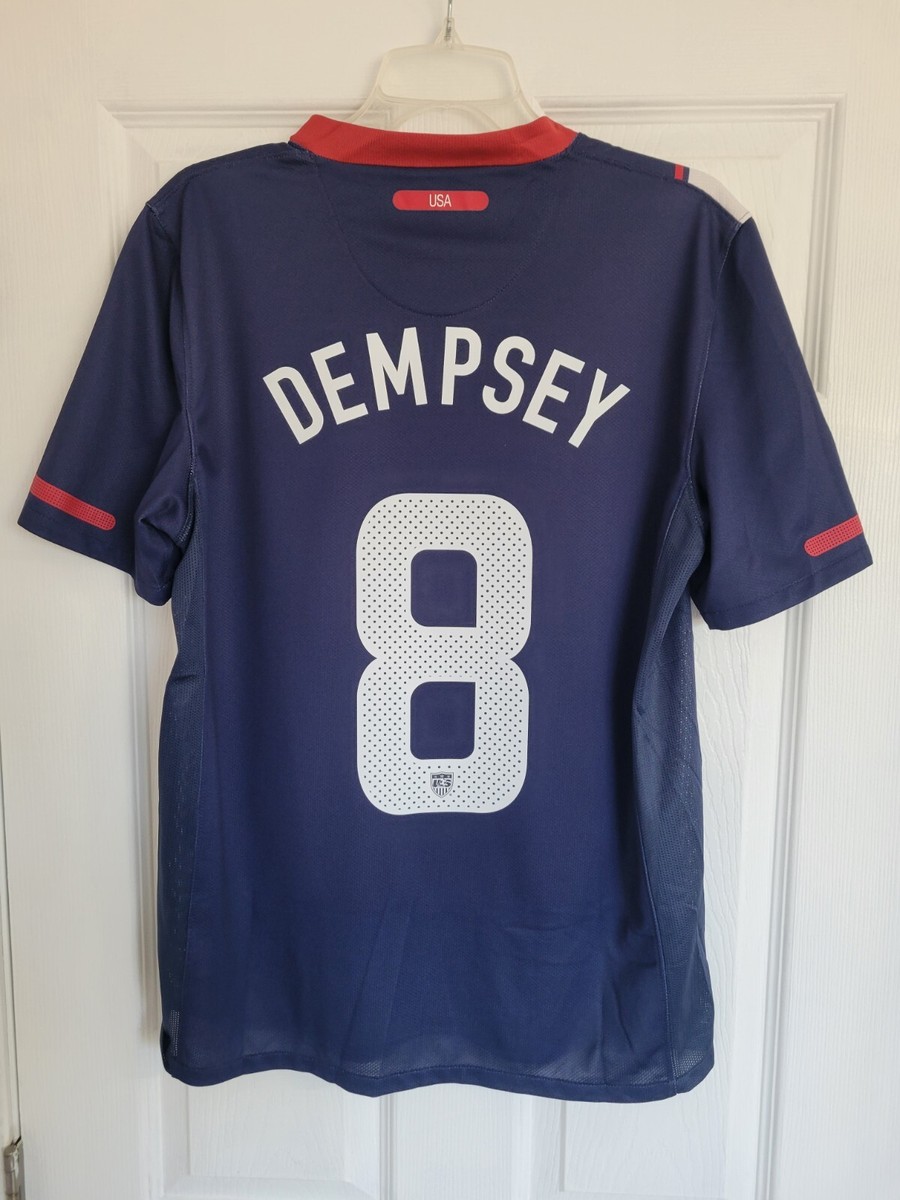 NIKE アメリカ代表 DEMPSEY デンプシー サッカー ユニフォーム Nike USA National Soccer Team Clint Dempsey #8 Men's Jersey