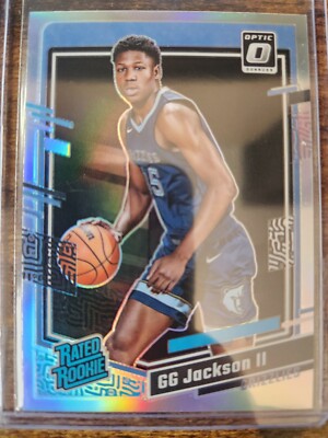 2023-24 Donruss Optic GG Jackson II Rated Rookie Silver Holo Prizm 