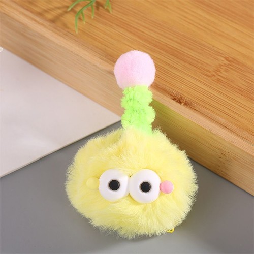 Plush Little Monster Hairpins - Kawaii Big Eye Clips Women Hair Accessories 1pc - Picture 9 of 17