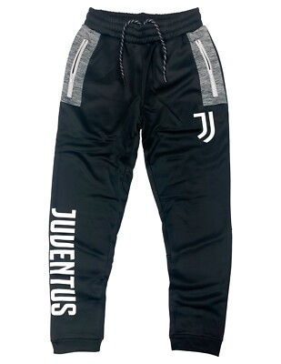 Juventus Sweatpants with Zipper Pockets, Licensed Juventus Jogger Pants