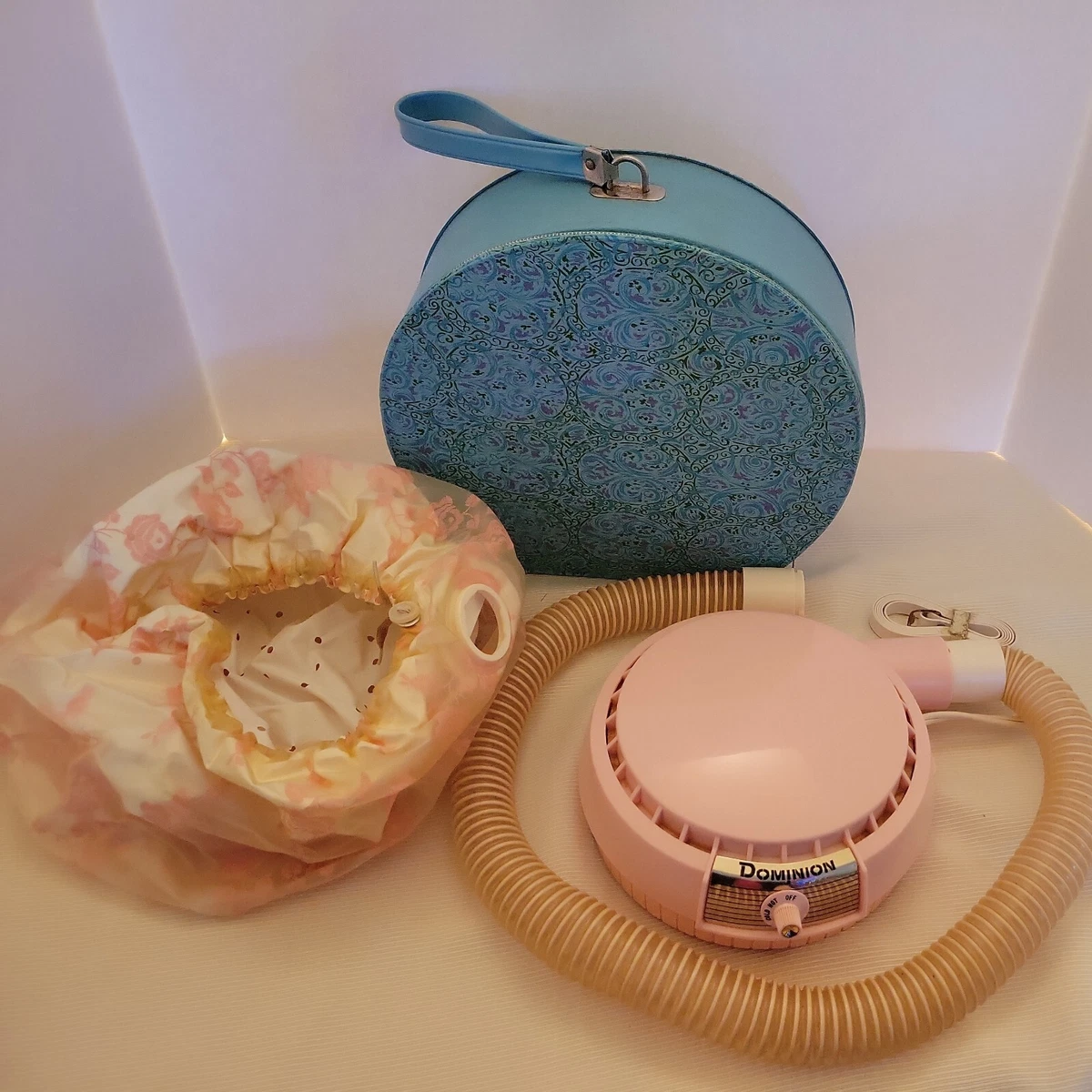 Vintage bonnet hair clearance dryer
