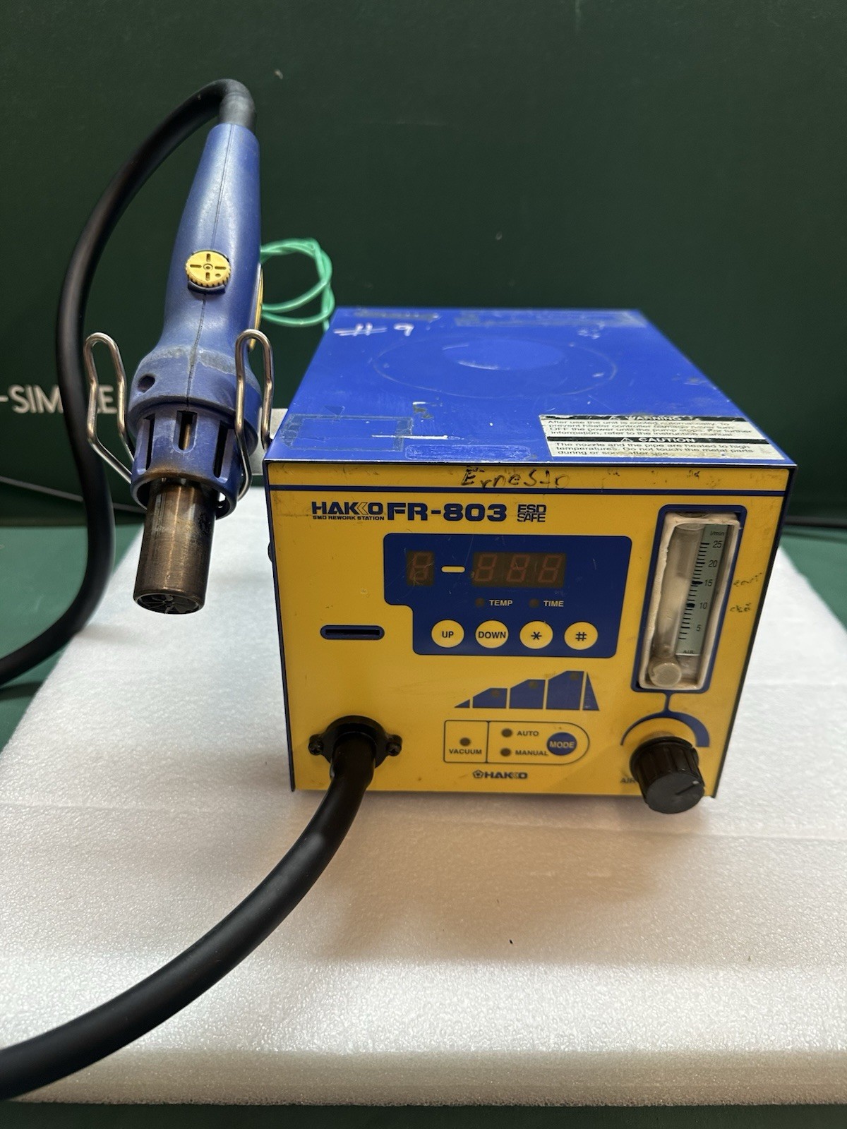 Pcb Rework Hot Air Hakko FR-803 Hot Air SMD Rework Station – Digital PCB Repair ...