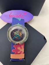 Swatch Watch Pop 1991 Veruschka PWZ103 Working New Battery NIB