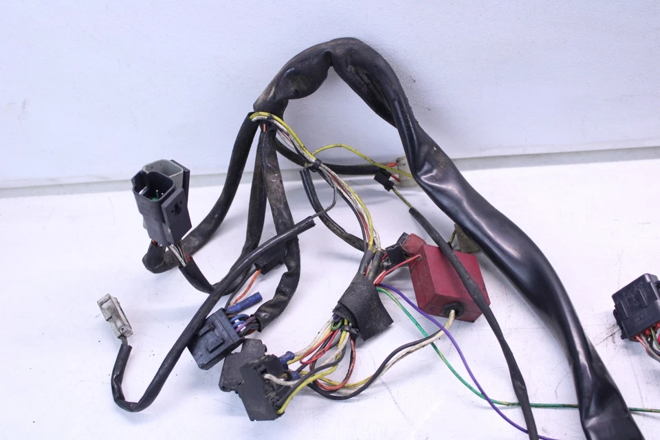 00-06 Harley Davidson FLHR Road King cableado principal arnés telar Foto 3 de 4