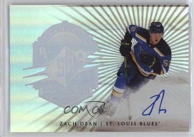 2024-25 SPx Finite Rookies Silver Spectrum 95/99 Zach Dean Rookie Auto RC 0wp8