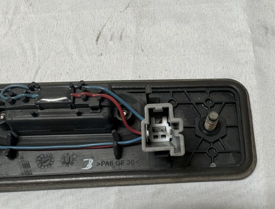 2003-2014 Volvo XC90 Rear Tailgate Trunk Handle w/ Plate Lights OEM Foto 3 de 4