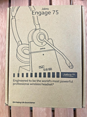 Jabra Engage Stereo Headset - 14401-15 Brand NEW