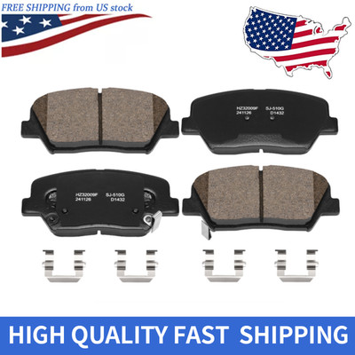 Front Ceramic Brake Pads for Kia Sorento Rondo Hyundai Sante Fe Sport Azera