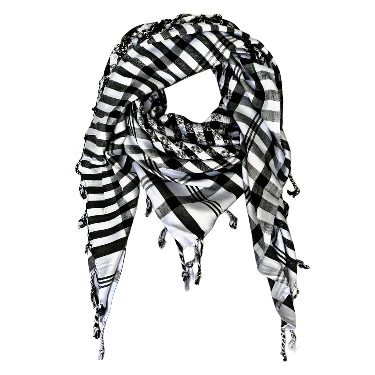Shemagh Keffiyeh Scarf Arab Palestine Tectical Shawl Head Wrap Fashion Men Women