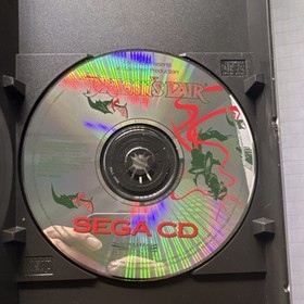 ReadySoft Dragon's Lair Sega CD Action Adventure Complete w/ Case & Manual