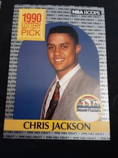 1990 Hoops #392 Chris Jackson Rookie Card. rookie card picture