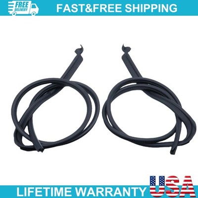 New Left Right Pair Front Door Body Weatherstrip Seal fits 2003-2009 Hummer H2
