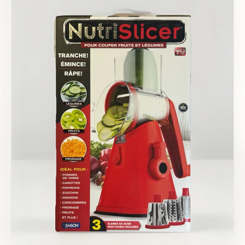Cortadora de verduras y frutas NutriSlicer - rebanadas, trituraciones y rejillas Foto 4 de 4