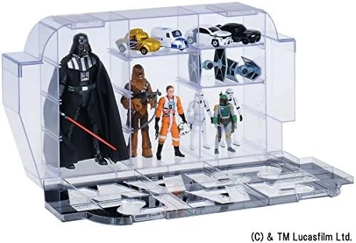 Vitrina con logotipo de Star Wars Takara Tomy Japón 2016 B01C813FRS TM Lucasfilm Foto 3 de 4