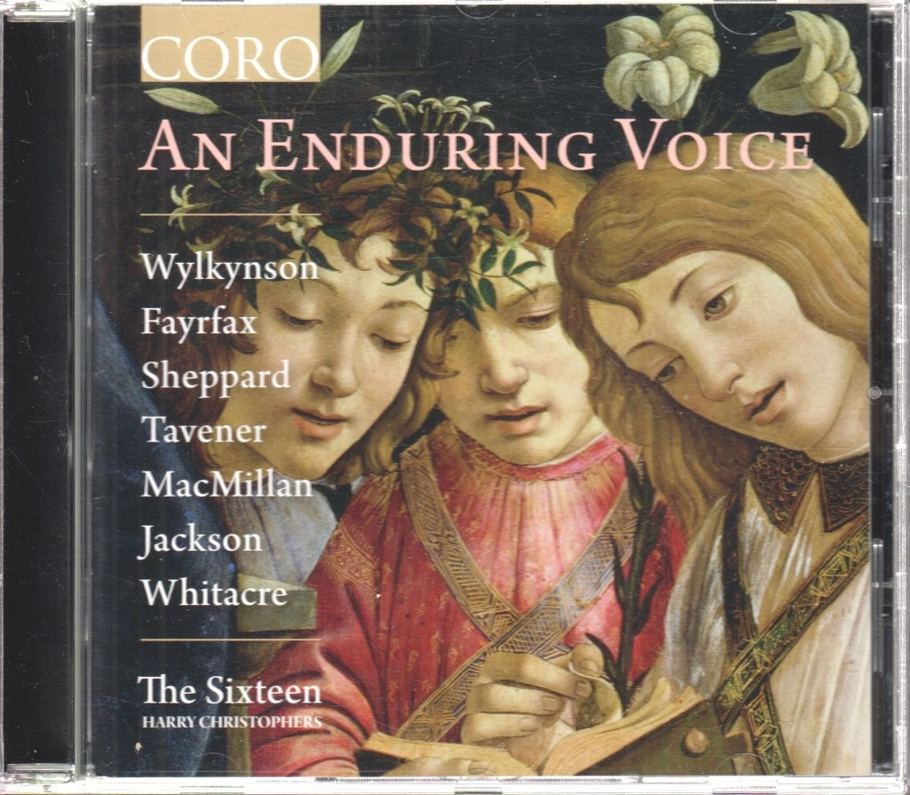 COR16170 Sixteen, Harry Christophers An Enduring Voice CD UK Coro 2019 COR16170