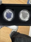 2023 Morgan and Peace silver dollar  Reverse proof set w/ OGP & COA