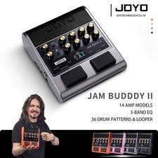 JOYO Portable Guitar Amp Multi-Effects Pedal Combo Amplifier with OTG Recording