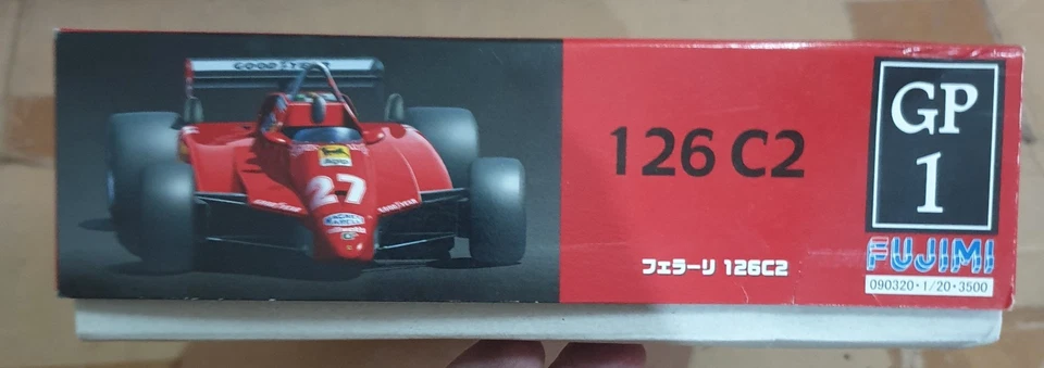 Fujimi  1/20 Ferrari 126 C2    - raro -  NUOVO - Immagine 2 di 3