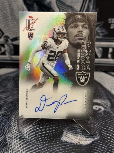 2025 Topps Chrome - Rookie On Card Autographs Darien Porter RC RAIDERS