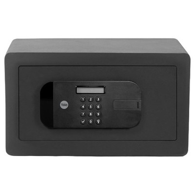 Elektronischer Tresor Klein, YALE, safe mit Code & Fingerabdruck Schwarz