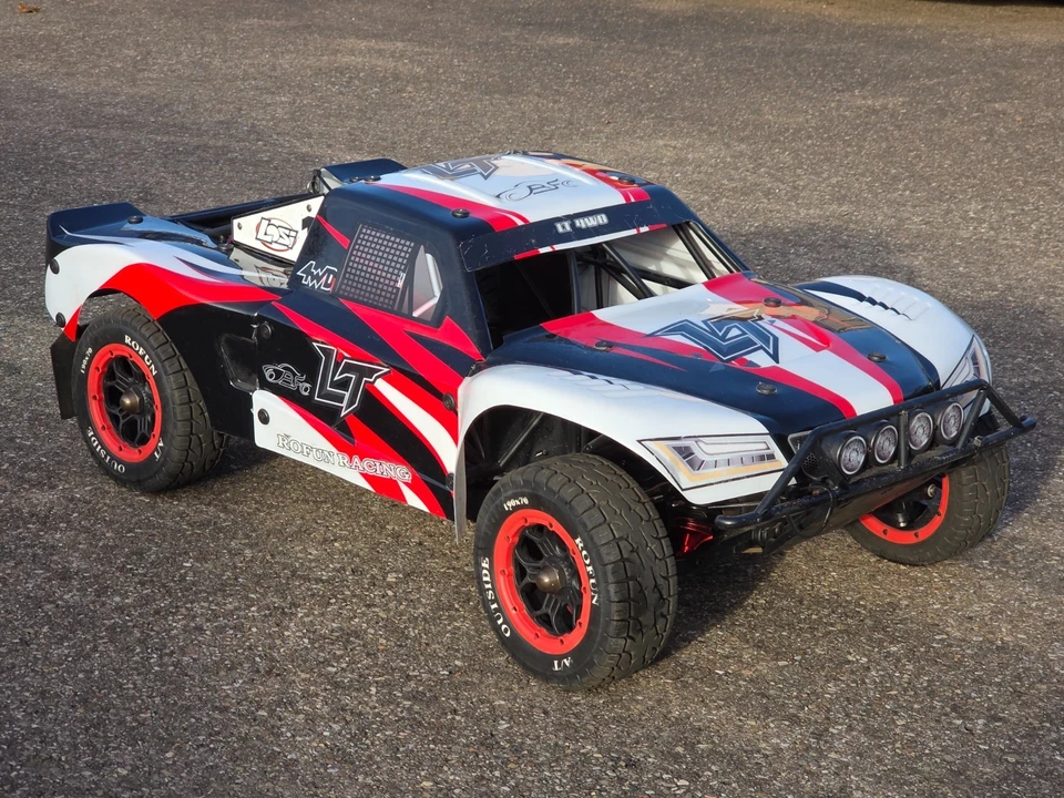 Losi 5ive t ROVAN/ROFUN 1/5 Roller !NEUWERTIG! mit Viel Alu-Parts - Bild 3 von 4