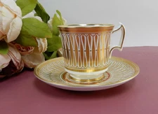 Vintage Royal Chelsea Cathedral Pattern England Cup & Saucer