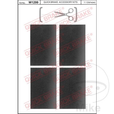 SIN MARCA Papel de aluminio anti-chirridos ID 4350379