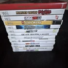 Nintendo Wii Super Mario History, Just Dance, Madden NFL  All come with discs!