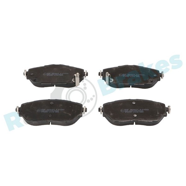 RAP Brakes Bremsbelagsatz, Scheibenbremse R-P1593 FüR Toyota-image