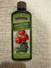 Melaleuca: Harvest Pure ECOSENSE Fruit & Vegetable Wash 8 Ounce- NEW SEALED