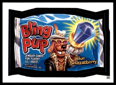 2004 Topps Wacky Packages All-New Series 1 #30 Bling Pup - Image 1 of 2