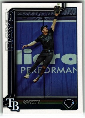 Topps 2025 S2 Jonny DeLuca #516 Tampa Bay Rays Baseball MLB Near Mint