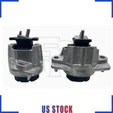 2Pcs Engine Motor Mounts Set For Jaguar XE XF 2018-23 2.0L AWD T2H8770 US STOCK