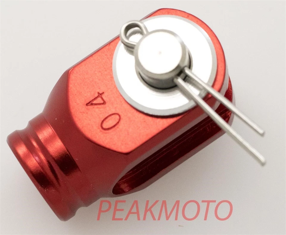 HEVA FRENO TRASERO ZETA - ZETA-5045 ROJO HONDA CR80R CR85R 1996-2007, XR650R 00-07 Foto 3 de 4