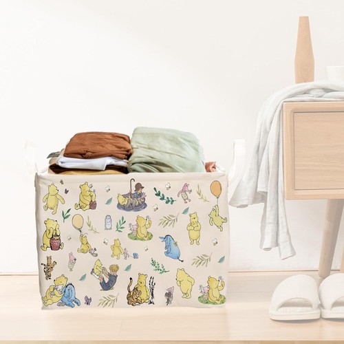 Winnie Basket,the Pooh baby Stuff,Winnie Nursery Decor Laundry Hamper With A - Picture 48 of 49