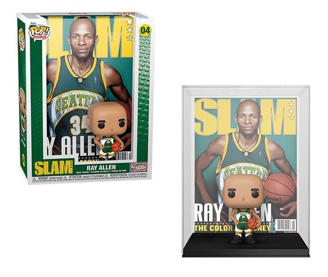 Ray Allen (Seattle Supersonics) Funko Pop! Nba Slam Cover
