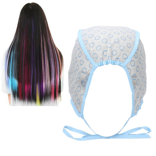Hair Highlights Cap Set Reusable Hair Staining Cap Plastic Salon Highlight T GBD - Picture 13 of 23
