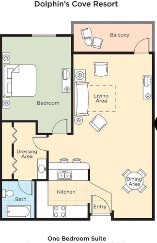 VACATION RENTAL 1 BedRm Dolphin Cove Resort Anaheim., CA. 7/11/25-7-14/25 - Picture 12 of 12