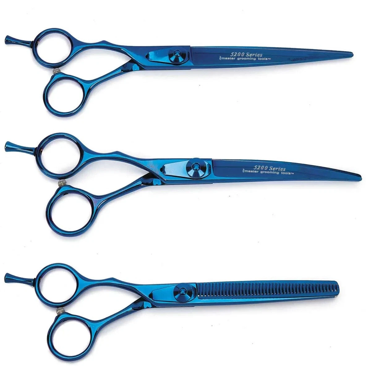 Dog Cat Pet Lefty Grooming Shears Blue Titanium Pro Quality Left Hand Scissors
Opens in a new window