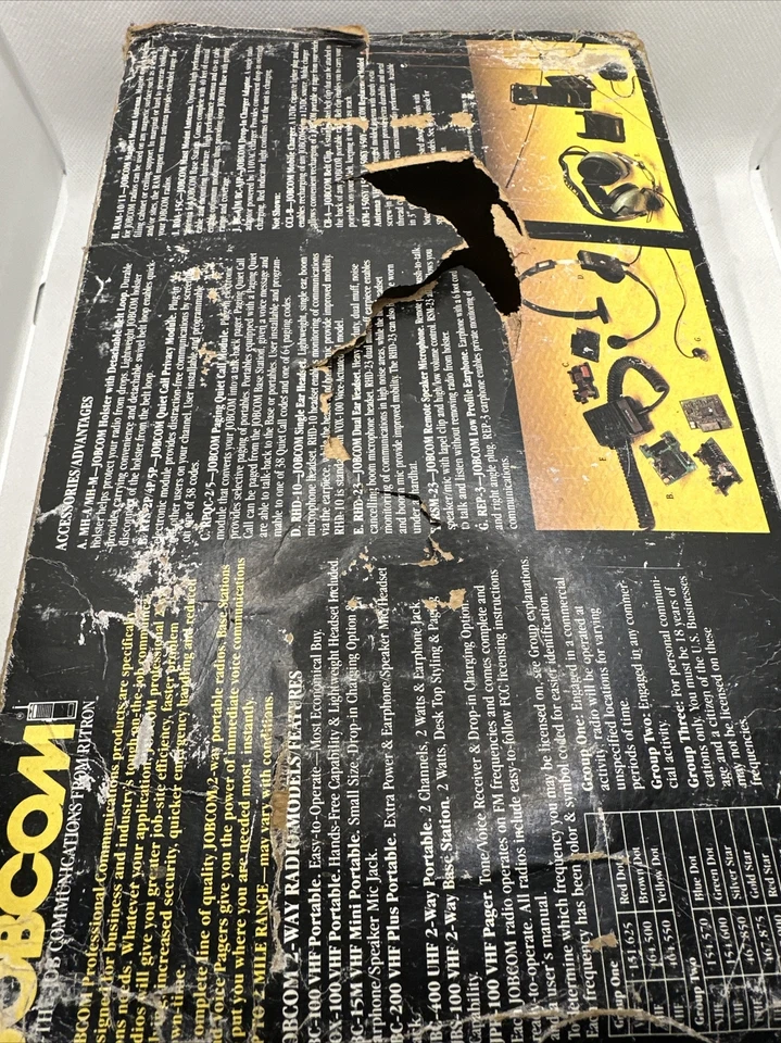 JOBCOM JBC 200 On the Job Communications from Ritron Professional 2-Way Radios - Image 3 of 4