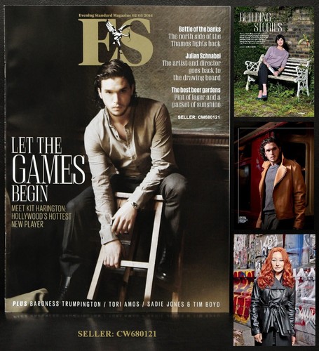 KIT HARINGTON GAME OF THRONES SADIE JONES TIM BOYD TORI AMOS ES MAGAZINE MAY 14 - 第 1/1 張圖片