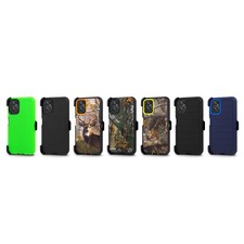 For Motorola G Power 2024  Belt Clip Holster Screen Fit Otterbox Defender Case