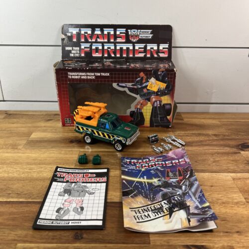 Transformers G1 Autobot HOIST Complete Original Takara 1985 HASBRO Ships Fast!