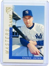 2000 TOPPS GALLERY #104 DEREK JETER MASTERS OF THE GAME NEW YORK YANKEES 051519